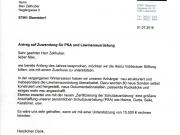 Antrag auf Zuwendung für PSA und Lawinenausrüstung Antrag auf Zuwendung für PSA und Lawinenausrüstung